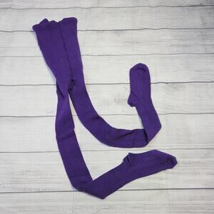 8 Hanna Andersson Purple Tights